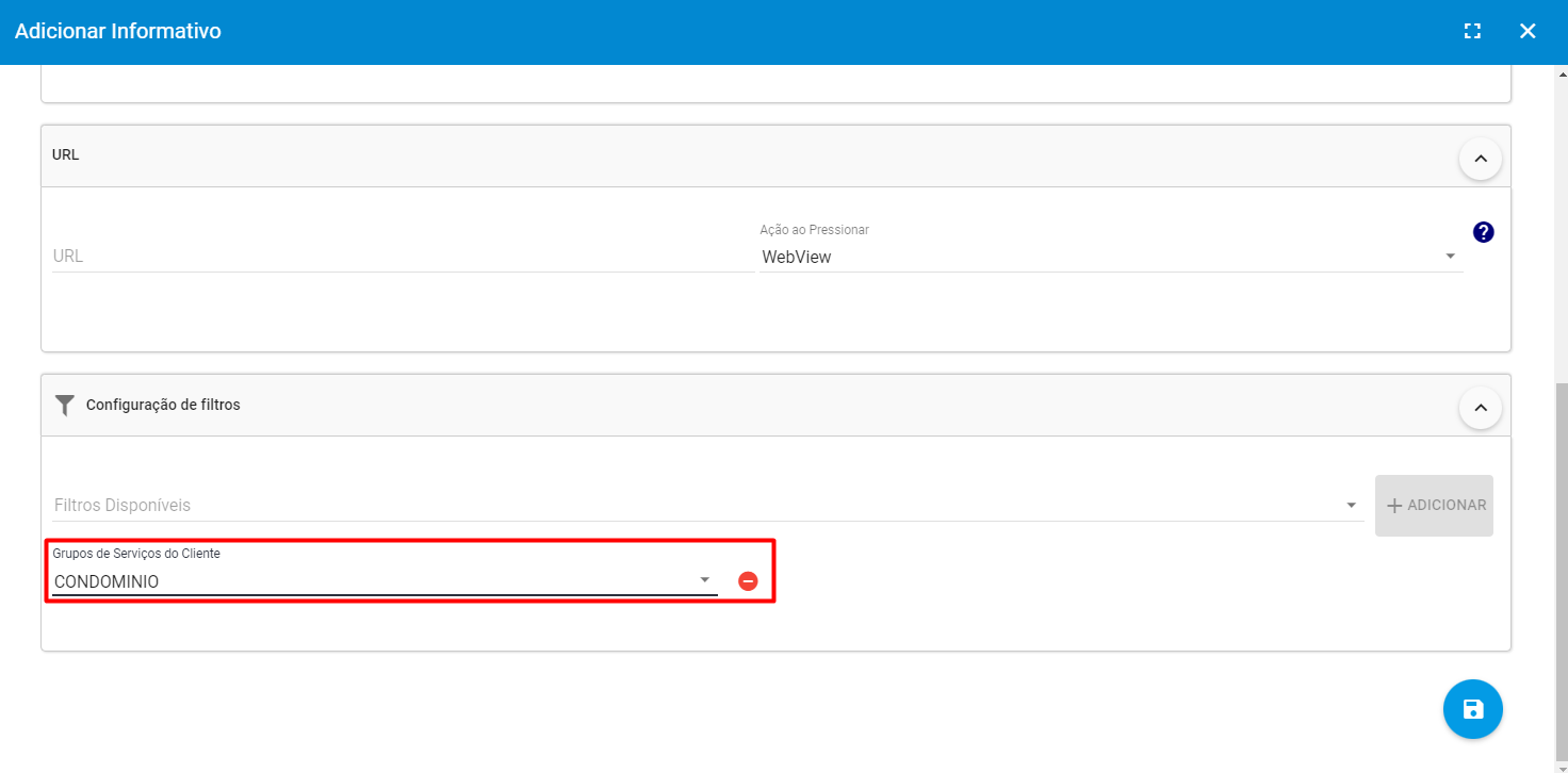 imagem_que_mostra_configuracao_geral_app_do_cliente_aba_informativos_adicionar