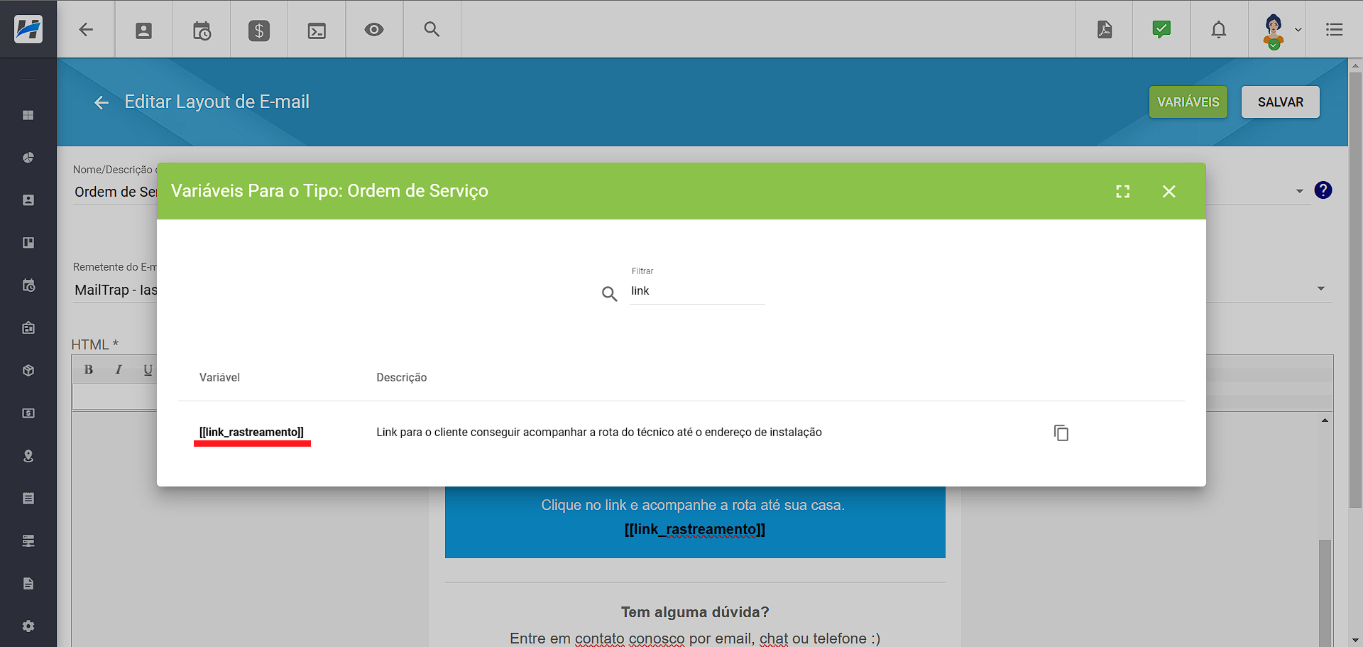 Ilustra_o_painel_de_layout_de_email_exibindo_as_variaveis_disponiveis_destacando_a_variavel_link_rastramento