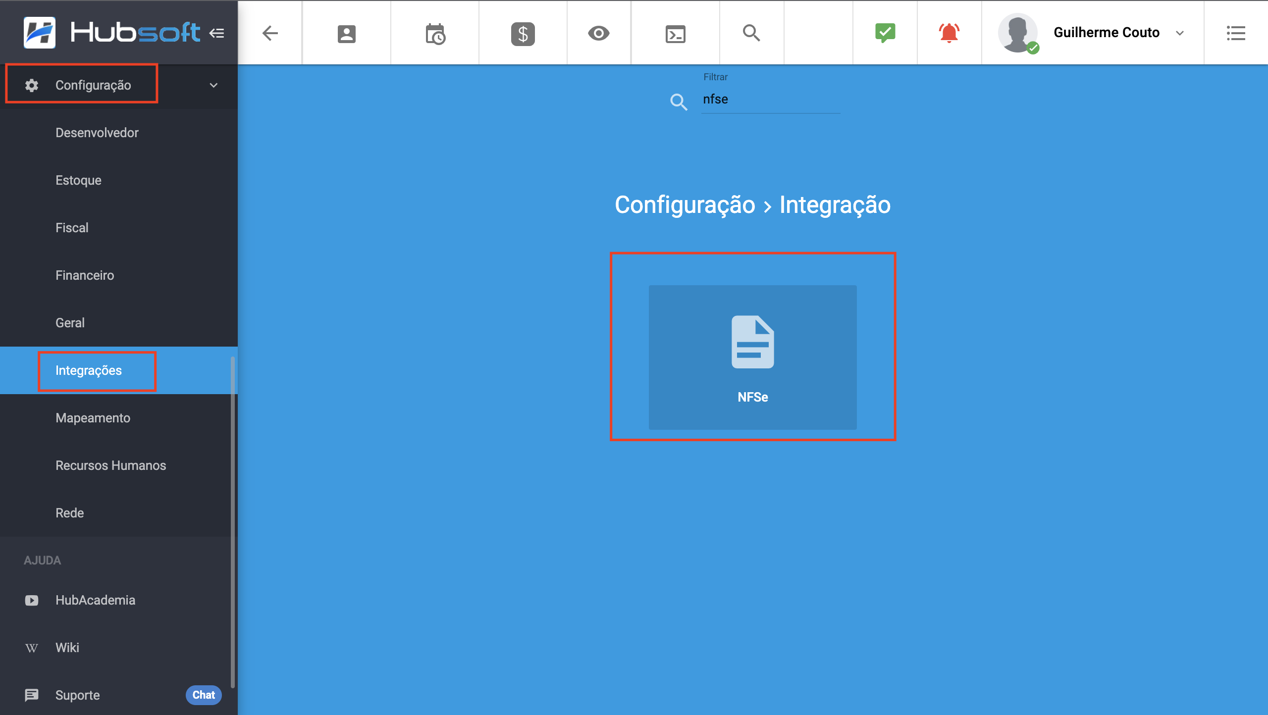 imagem_mostra_menu_configuracao_integracao_nfse
