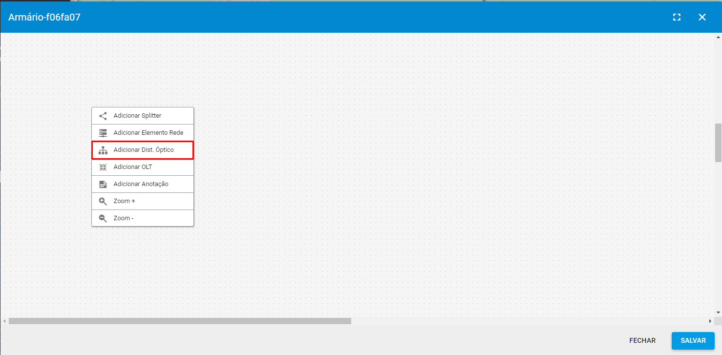 imagem_que_mostra_modulo_mapeamento_area_de_desenho_opcao_adicionar_distribuidores_opticos