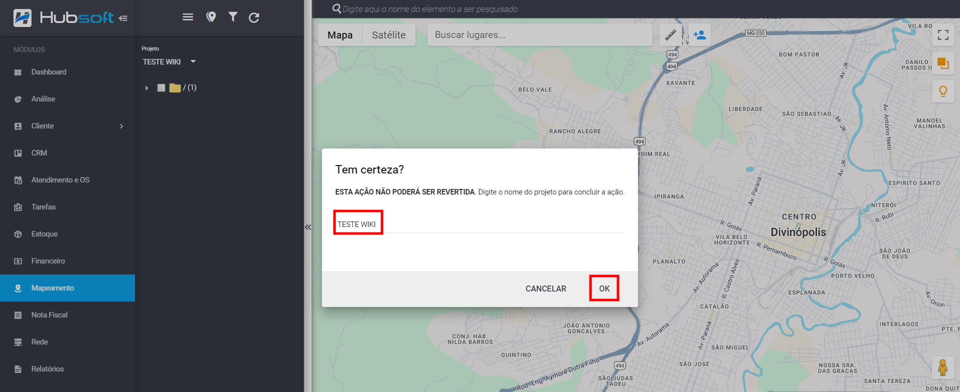 imagem_que_mostra_como_realizar_e_clicar_em_ok_apagar_projeto_mapeamento_projetos