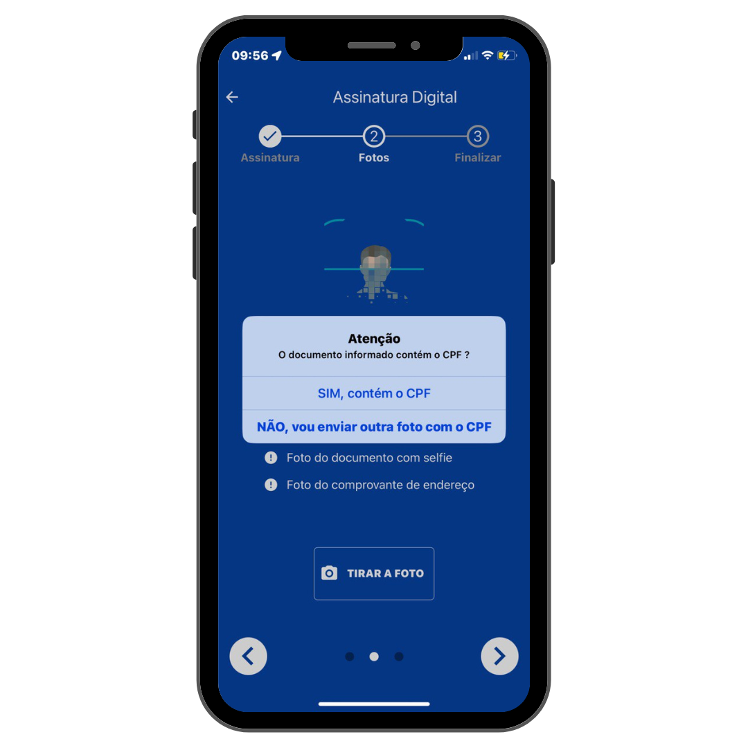 imagem_que_mostra_tela_app_cliente_tirar_foto_cpf