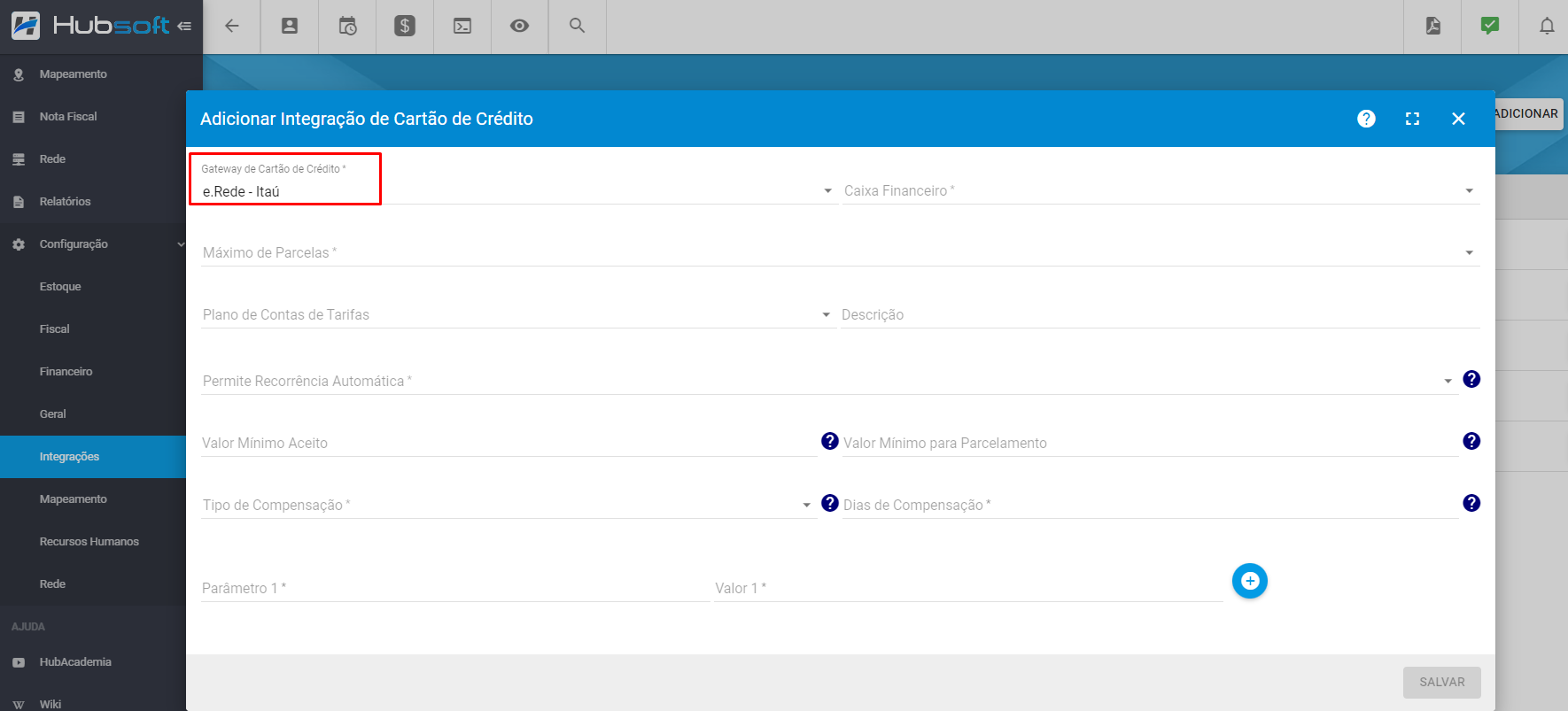 imagem_que_mostra_menu_integracao_de_cartao_de_credito_adicionar_parametros