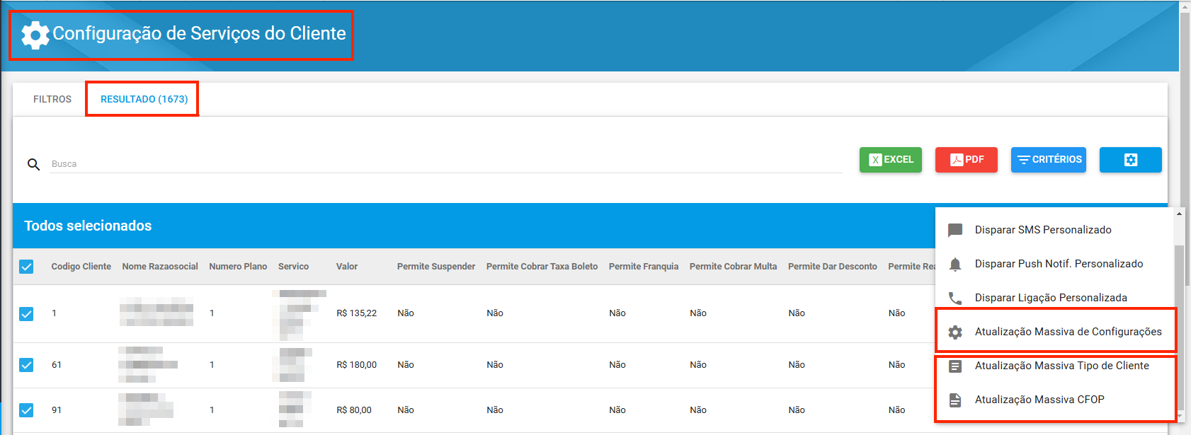 imagem_que_mostra_acoes_massivas_do_relatorio_de_configuracao_dos_servicos