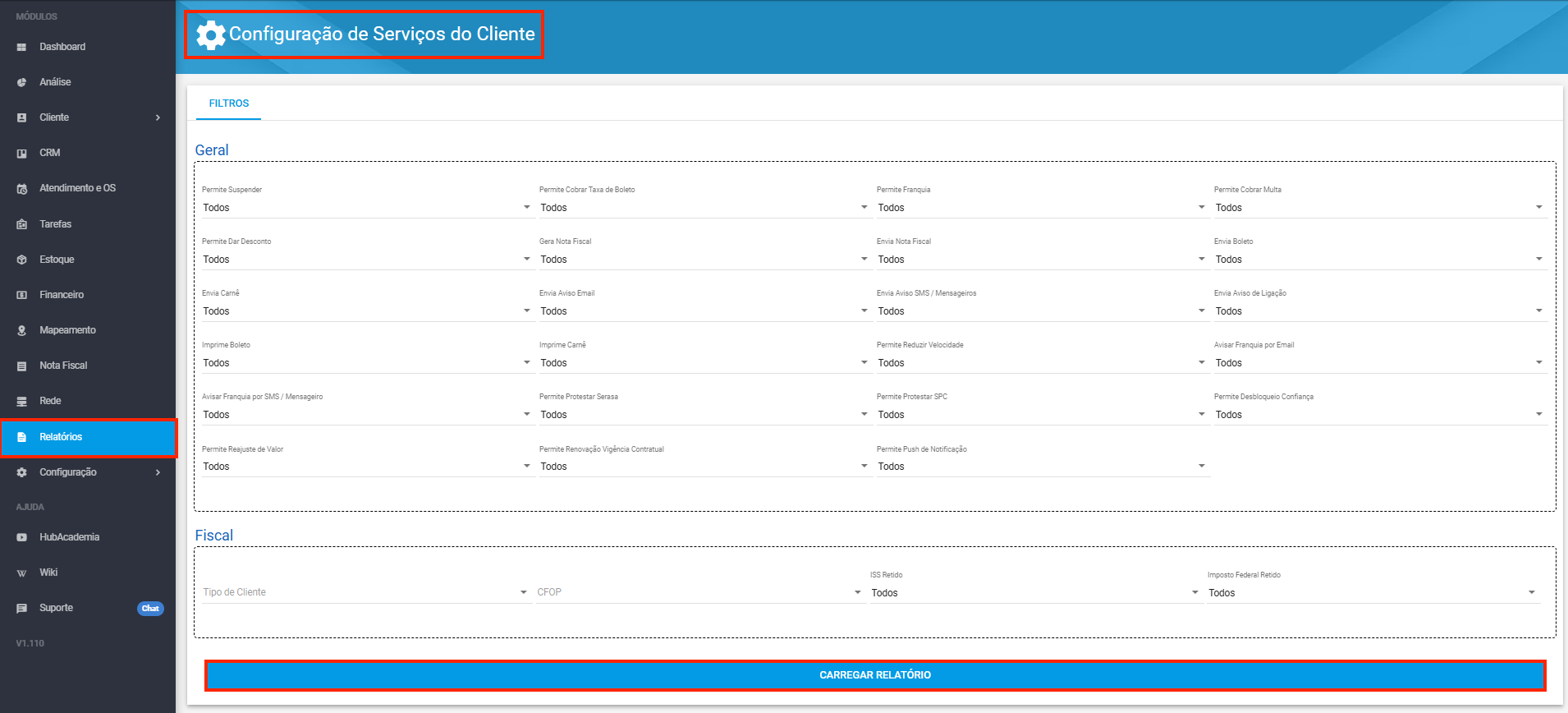 imagem_que_mostra_como_localizar_o_relatorio_de_configuracao_dos_servicos