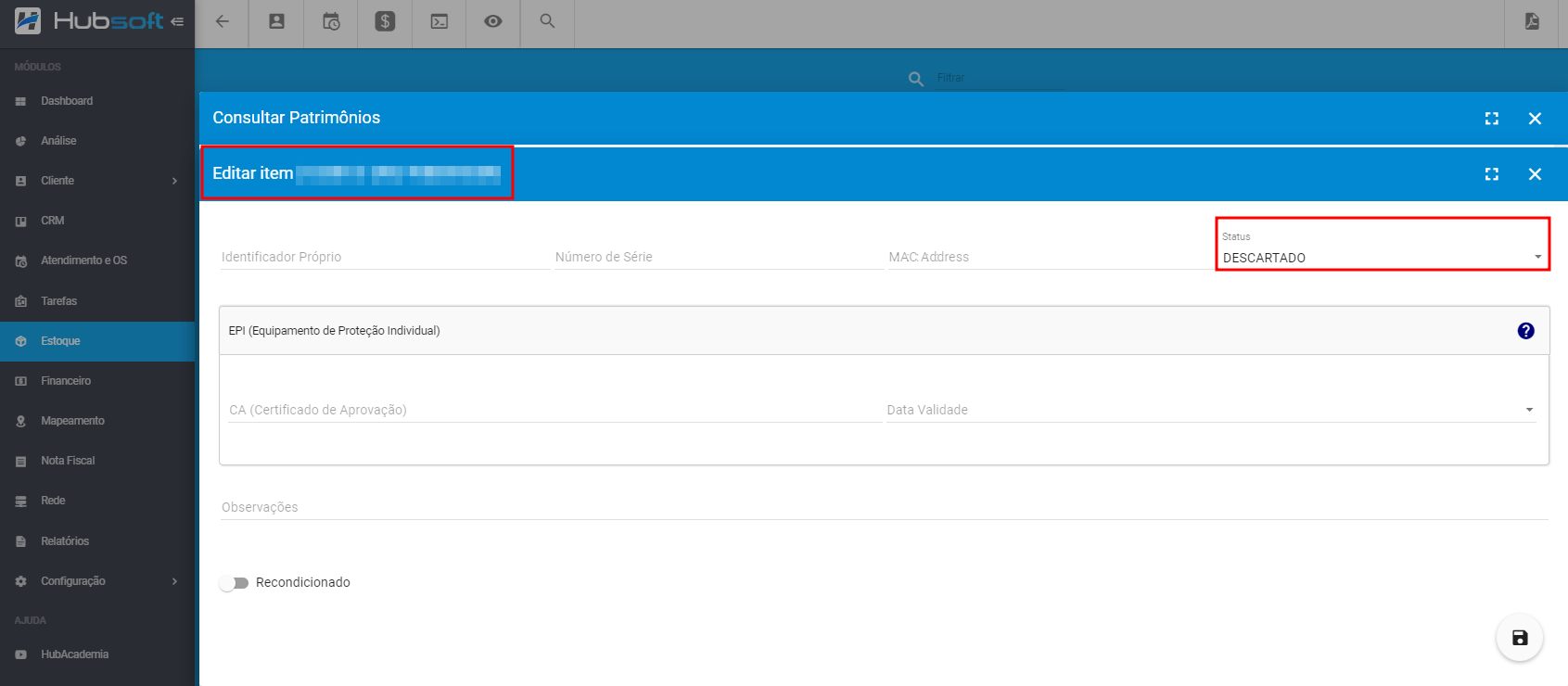 imagem_que_mostra_menu_estoque_sistema_consultar_patrimonios_tipo_de_busca_opcoes