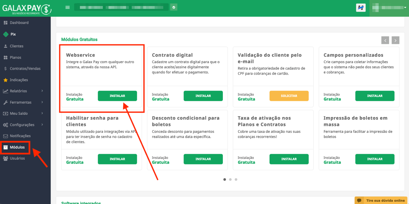 imagem_que_mostra_painel_galaxpay_modulos_webservice