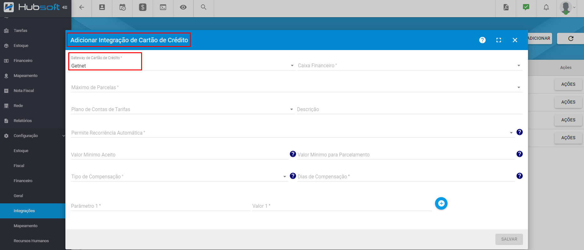 imagem_que_mostra_menu_integracao_de_cartao_de_credito_adicionar_parametros