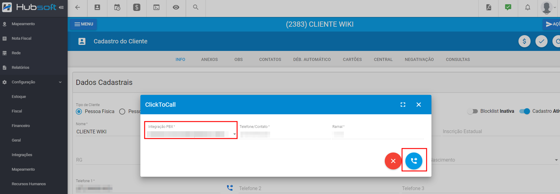 imagem_que_mostra_cadastro_cliente_ligar_click_to_call_ramal