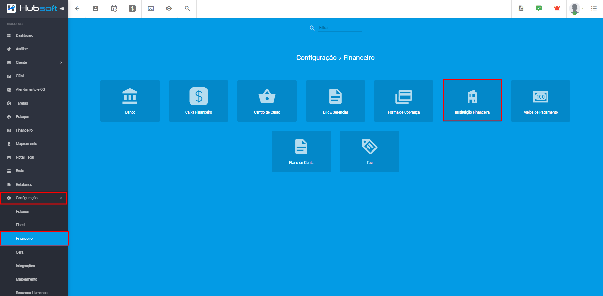 imagem_que_mostra_menu_configuracao_financeiro_instituicao_financeira