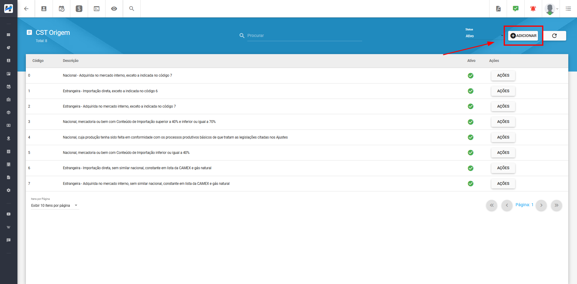 imagem_que_mostra_que_mostra_menu_configuracao_fiscal_CST_origem_opcao_adicionar