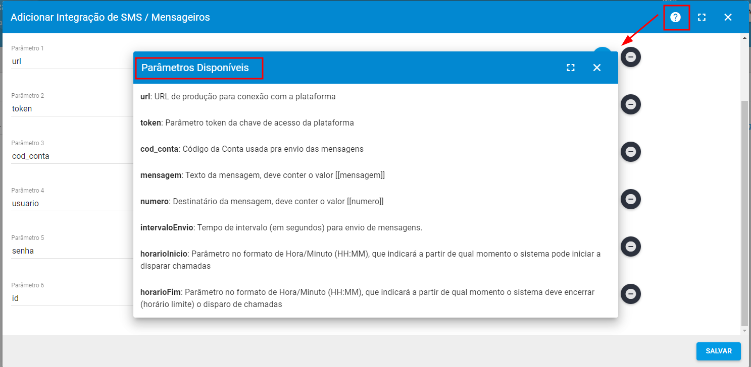 imagem_que_mostra_modulo_configuracao_integracao_sms_mensageiros_adicionar_dados_parametros_disponiveis_asc_brazil