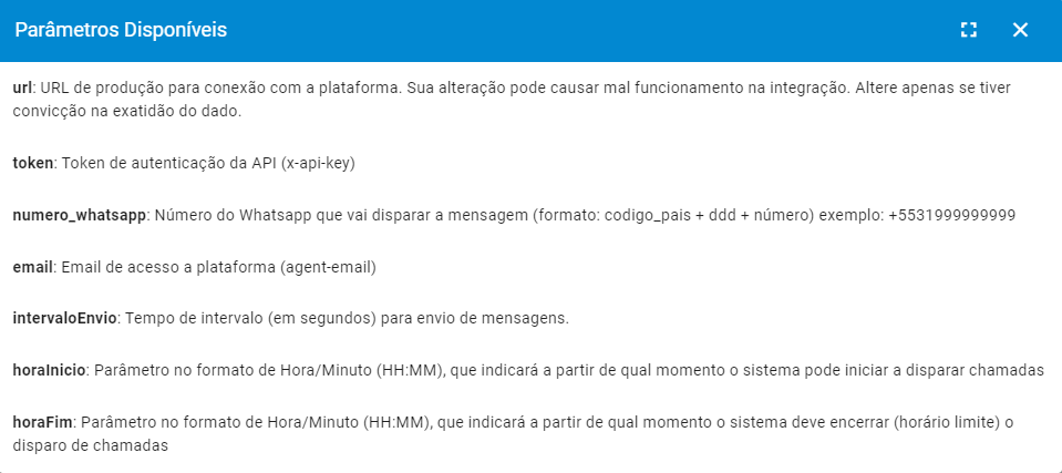 imagem_que_mostra_modulo_configuracao_integracao_sms_mensageiros_adicionar_gateway_sms_dados_integracao_octadesk_parametros_disponiveis