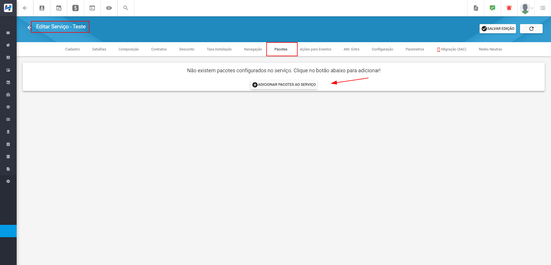 imagem_que_mostra_menu_configuracoes_geral_servicos_planos_aba_pacotes_para_adicionar_pacote_multtv_directvgo