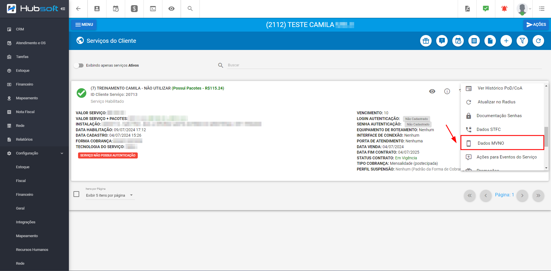 Imagem_mostrando_como_cadastrar_os_dados_MVNO_com_a_tá_telecom_dentro_do_serviço/plano_do_cliente
