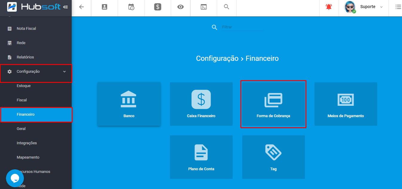 tela_menu_configuracao_financeiro_forma_de_cobranca