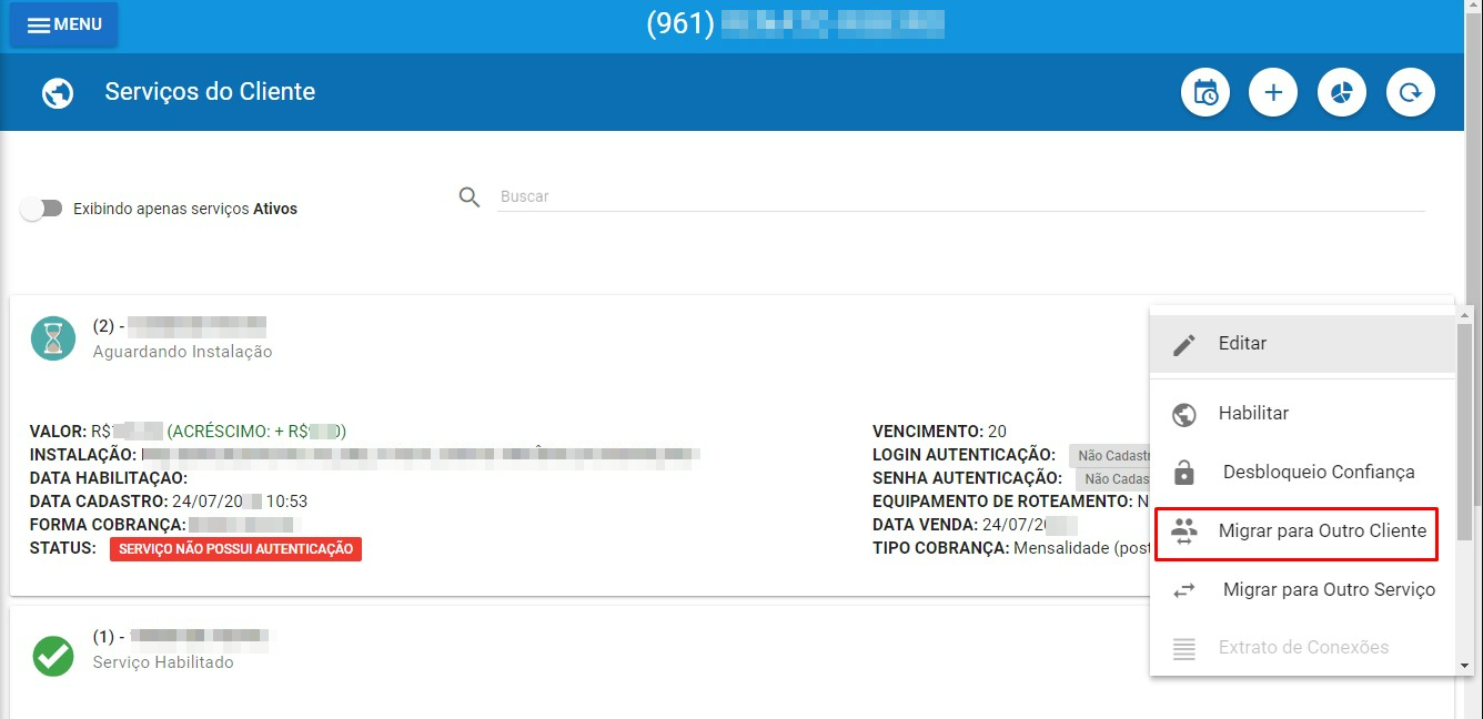 tela_serviços_do_cliente_migrar_para_outro_cliente