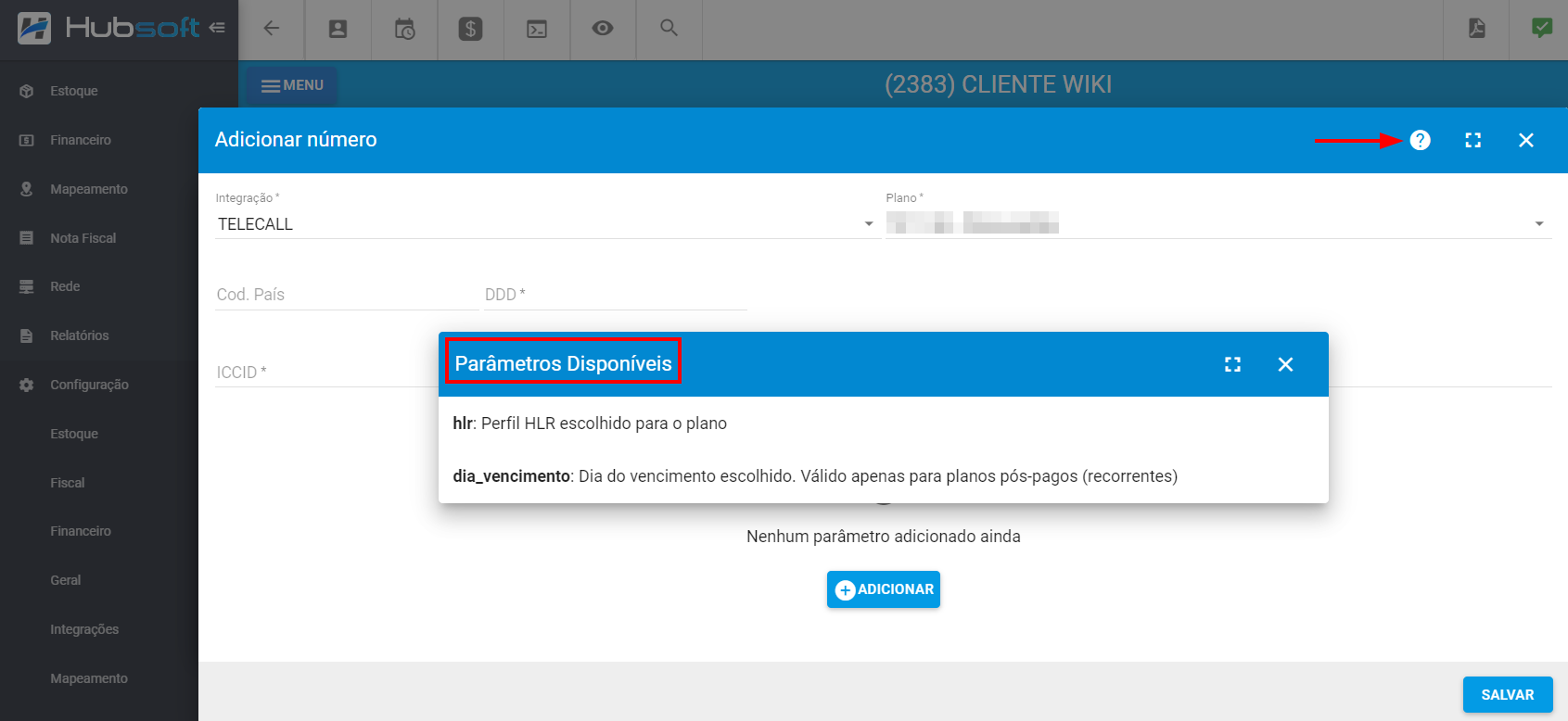 imagem_que_mostra_servicos_do_cliente_dados_mvno_adicionar_numero_preencher_campos