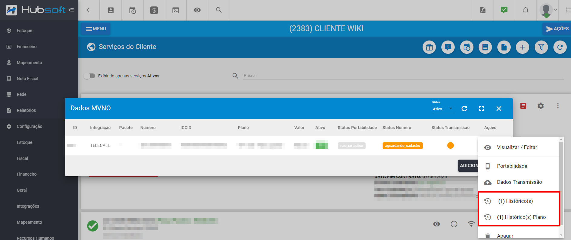 imagem_que_mostra_servicos_do_cliente_dados_mvno_acoes_historicos