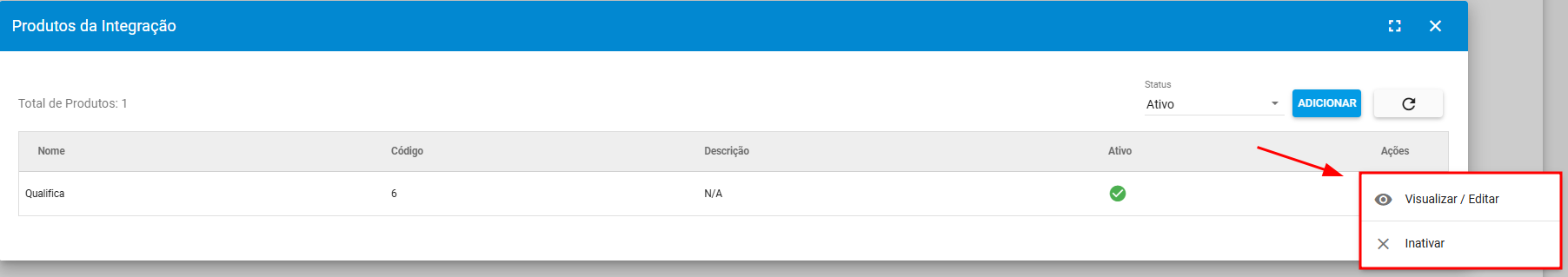 imagem_que_mostra_painel_de_plataforma_de_conteudo_destacando_opcoes_acoes_produto_integracao_interservice
