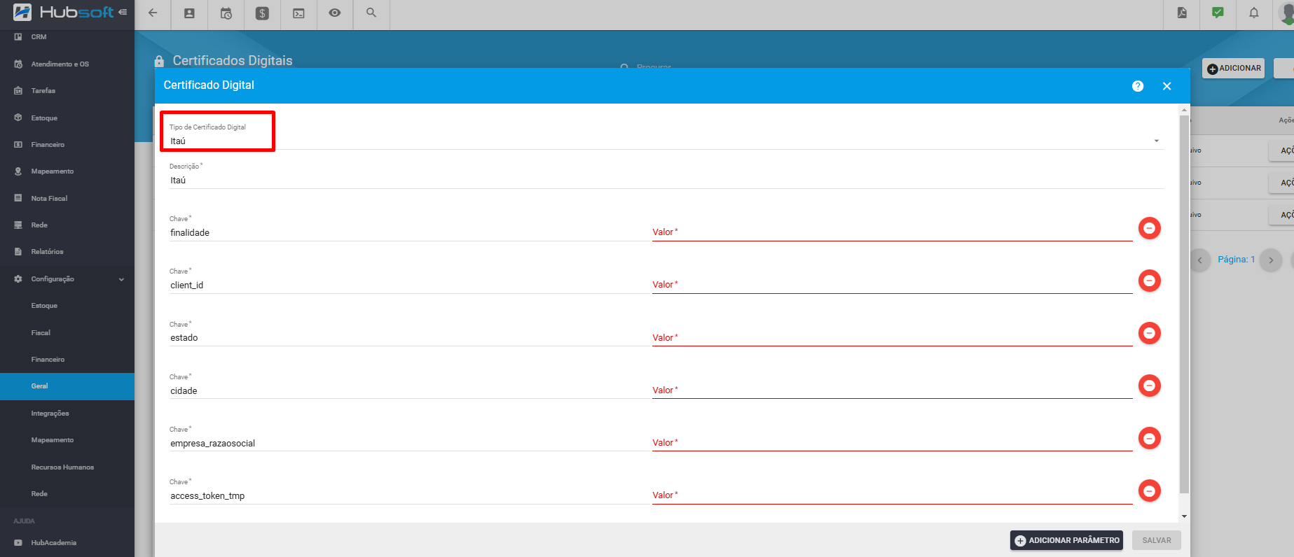 imagem_que_mostra_configuracao_geral_certificado_digital_adicionar_tipo_itau