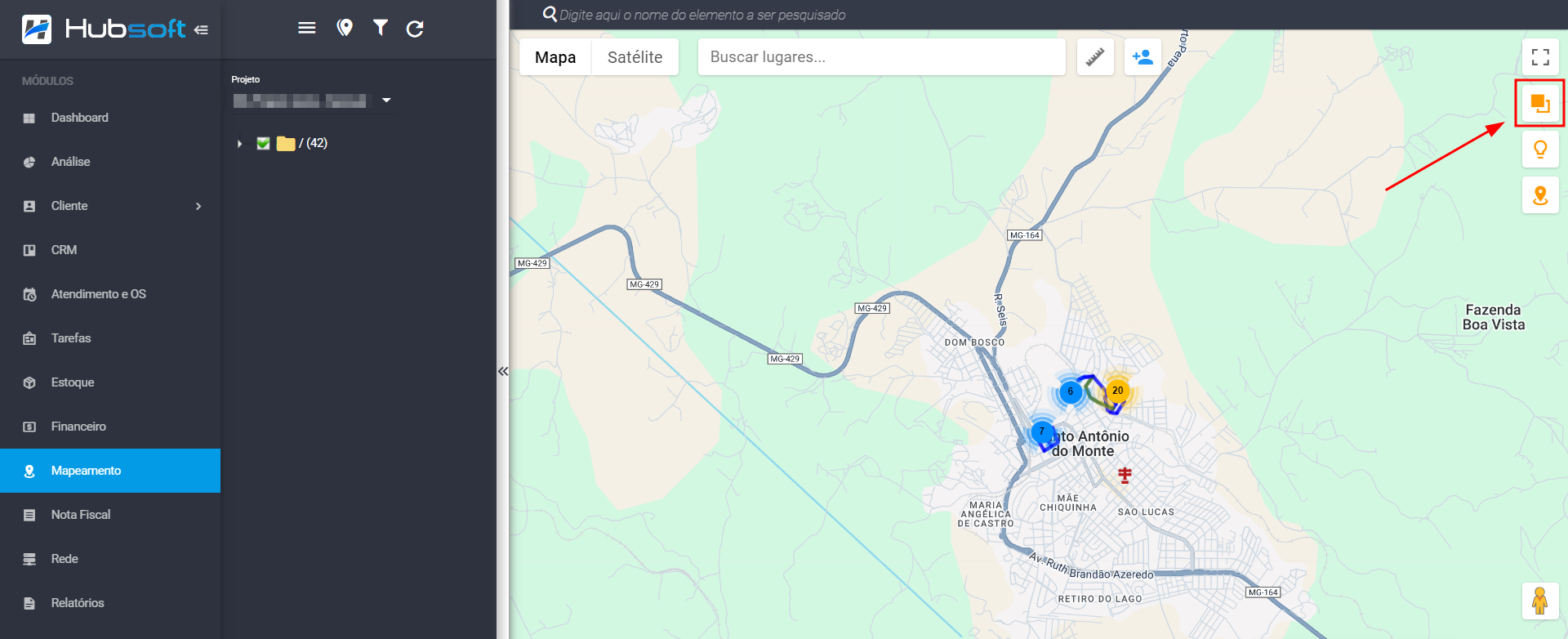 imagem_que_mostra_como_clicar_icone_mostrar_areas_de_cobertura_e_remocao_da_exibicao_da_area_de_cobertura_projeto_mapeamento_projetos