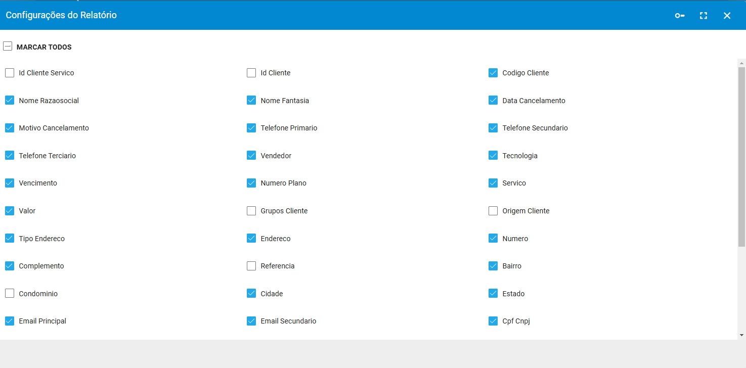 imagem_que_mostra_relatorio_cancelamento_de_servicos_destacando_configuracoes_do_relatorio