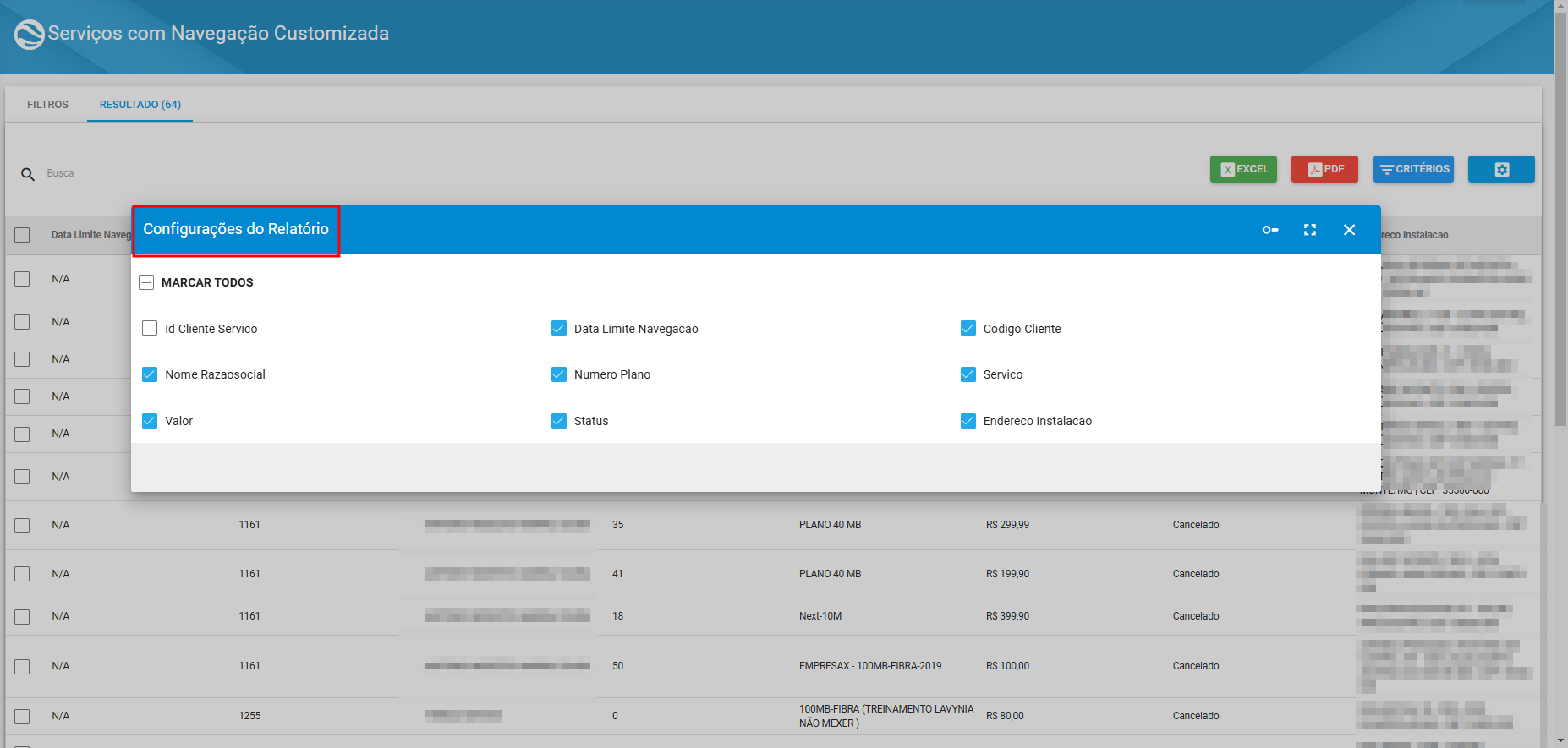imagem_que_mostra_relatorios_servicos_com_navegacao_customizada_opcao_de_configuracao_do_relatorio