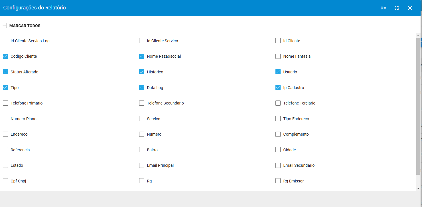 imagem_que_mostra_relatorio_de_logs_de_servicos_do_cliente_destacando_configuracoes_do_relatorio