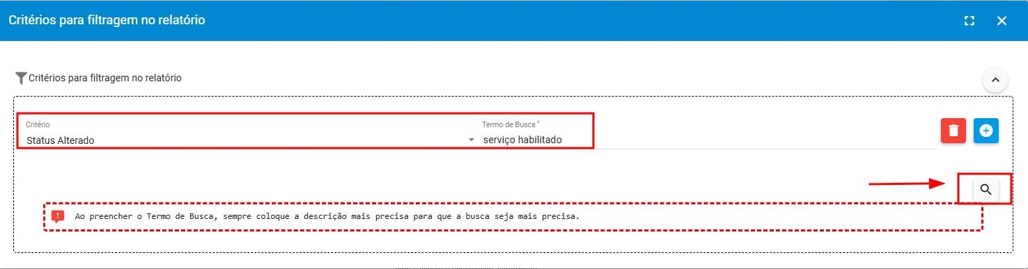 imagem_que_mostra_relatorios_de_logs_de_servicos_do_cliente_destacando_campos_de_busca_e_icone_de_lupa