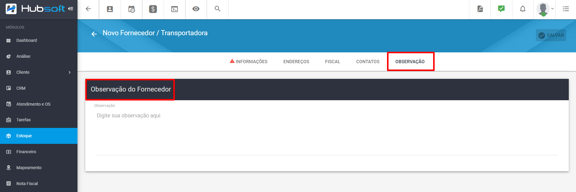 imagem_que_mostra_estoque_fornecedores_transportadoras_adicionar_aba_observacao