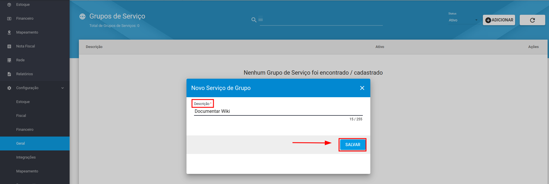 imagem_que_mostra_como_adicionar_o_grupo_servico_de_cliente_e_salvar