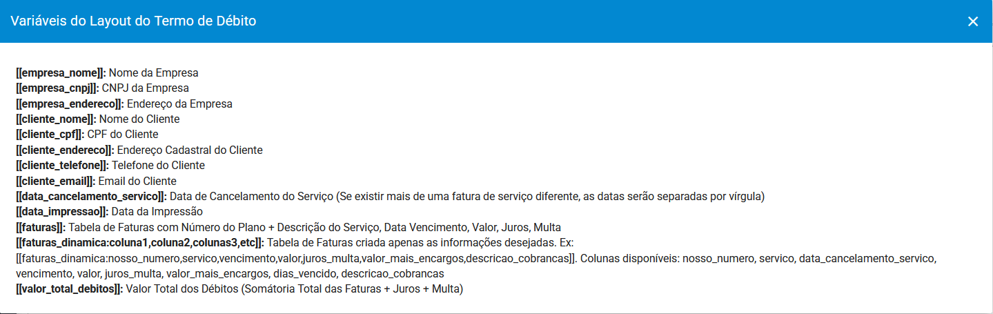 imagem_que_mostra_modulo_de_layout_termo_de_debito_destacando_variaveis_disponiveis