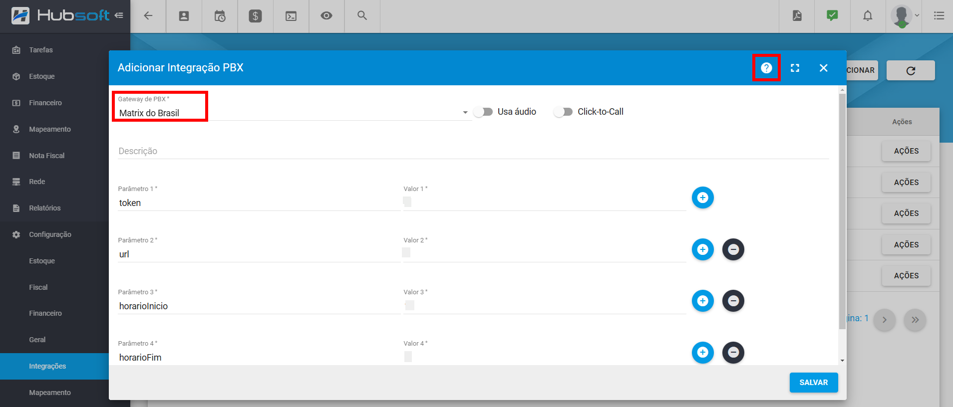 imagem_que_mostra_configuracao_integracoes_pbx_adicionar_parametros