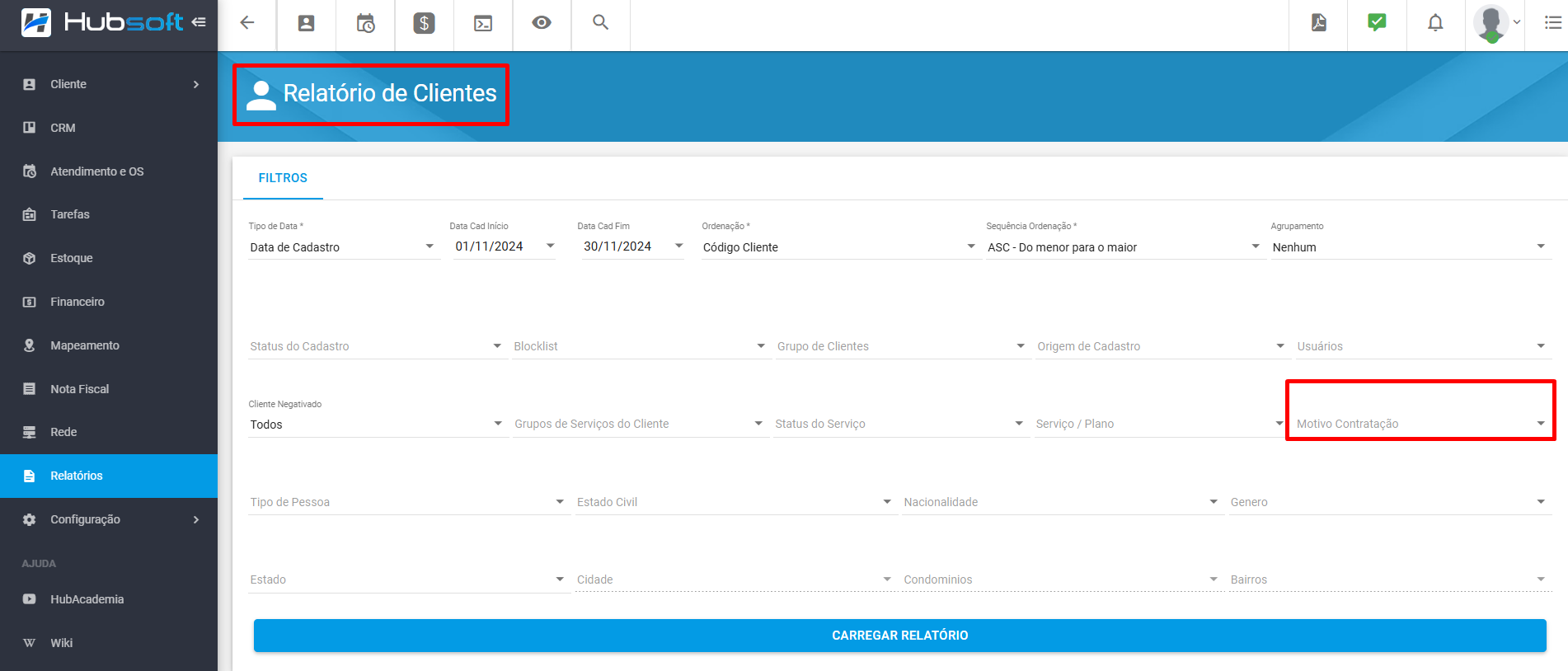 imagem_que_mostra_menu_relatorio_clientes_filtro