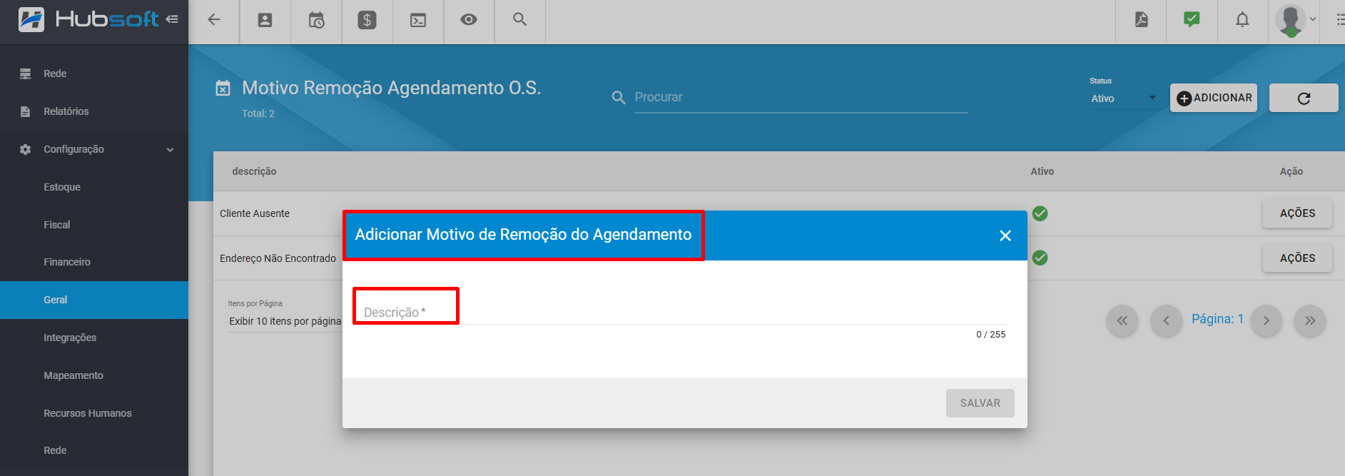 imagem_que_mostra_configuracao_geral_sistema_motivo_remocao_agendamento_os_adicionar_preencher