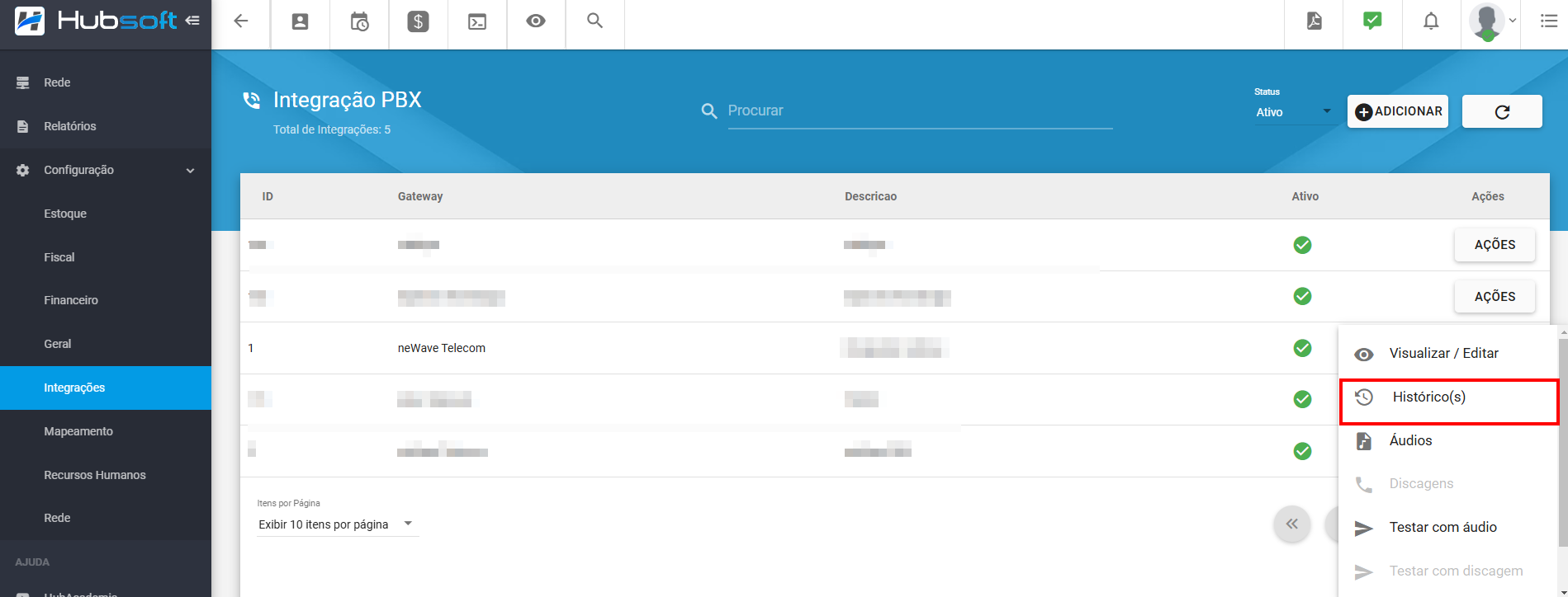 imagem_que_mostra_configuracao_integracoes_pbx_newave_acoes_historico