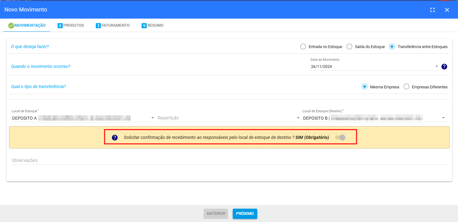 imagem_que_mostra_painel_novo_movimento_destacando_solicitar_recebimento_obrigatorio