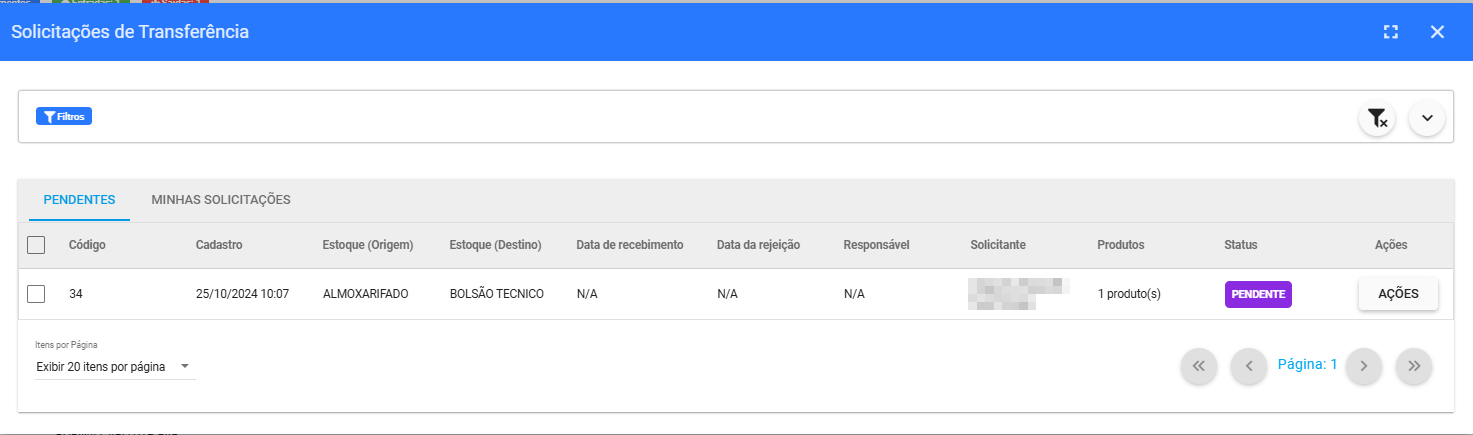 imagem_que_mostra_painel_de_solicitacoes_de_transferencia_destacando_aba_pendentes