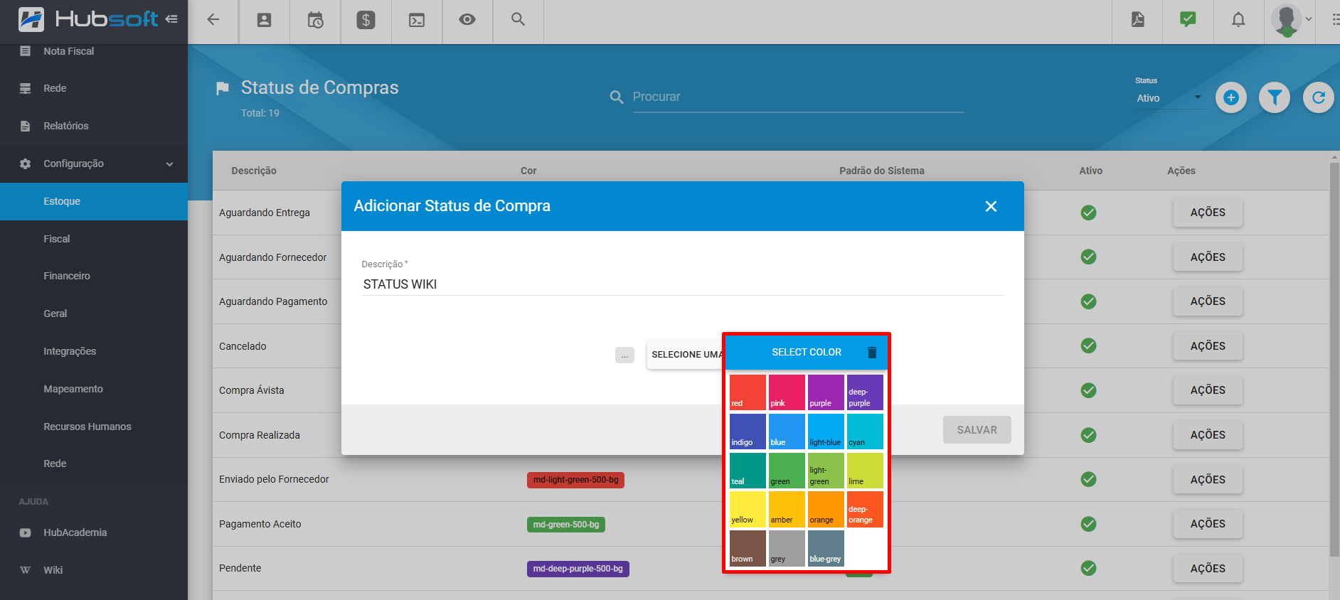 imagem_que_mostra_status_compra_sistema_adicionar_selecionar_cor