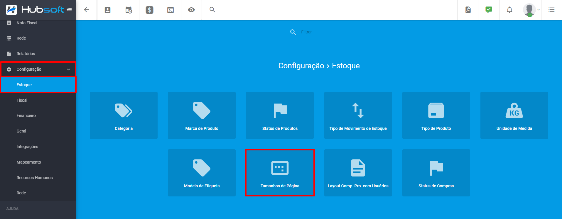 imagem_que_mostra_menu_configuracao_estoque_sistema