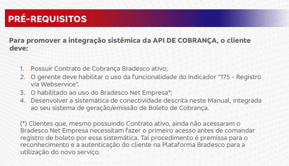 imagem_que_mostra_a_lista_de_pre_requisitos_para_integrar_api_brasdesco_v1