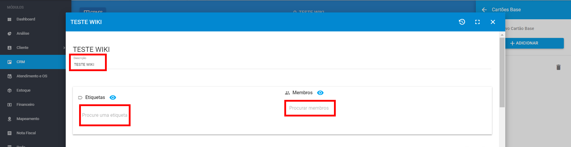 imagem_que_mostra_como_adicionar_descricao_etiquetas_e_membros_no_cartao_base_no_crm