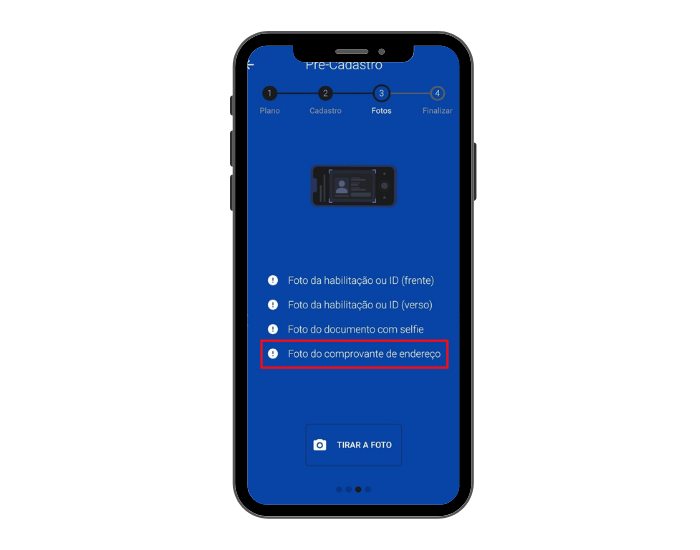 Celular - Comprovante endereço