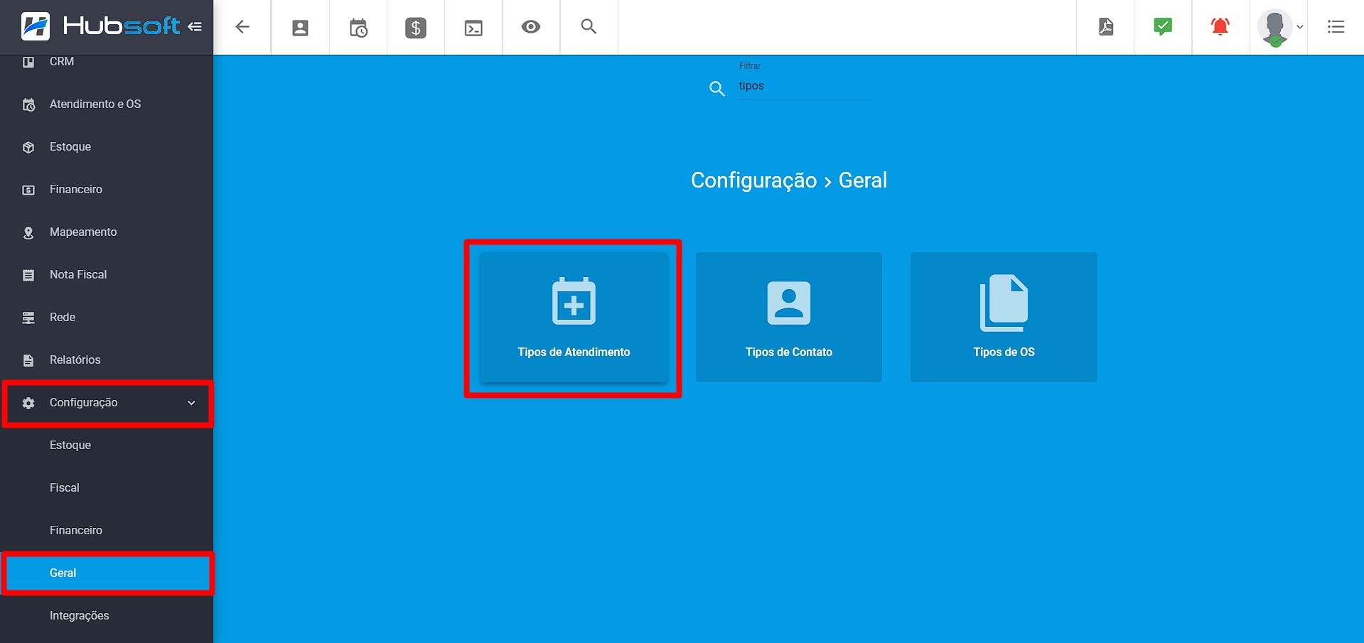 imagem_que_mostra_menu_configuracao_geral_tipo_de_atendimento