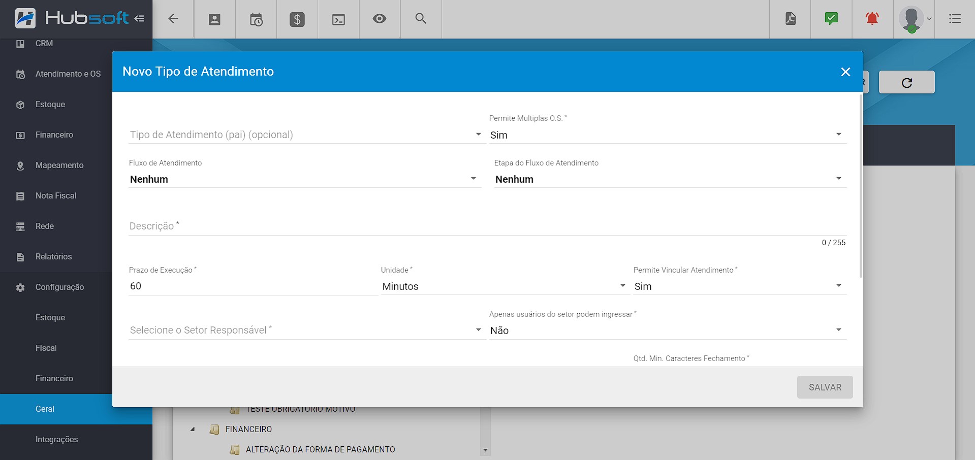 imagem_que_mostra_menu_configuracao_geral_tipo_de_atendimento_preencher_informacoes_para_adicionar_novo_tipo_de_atendimento