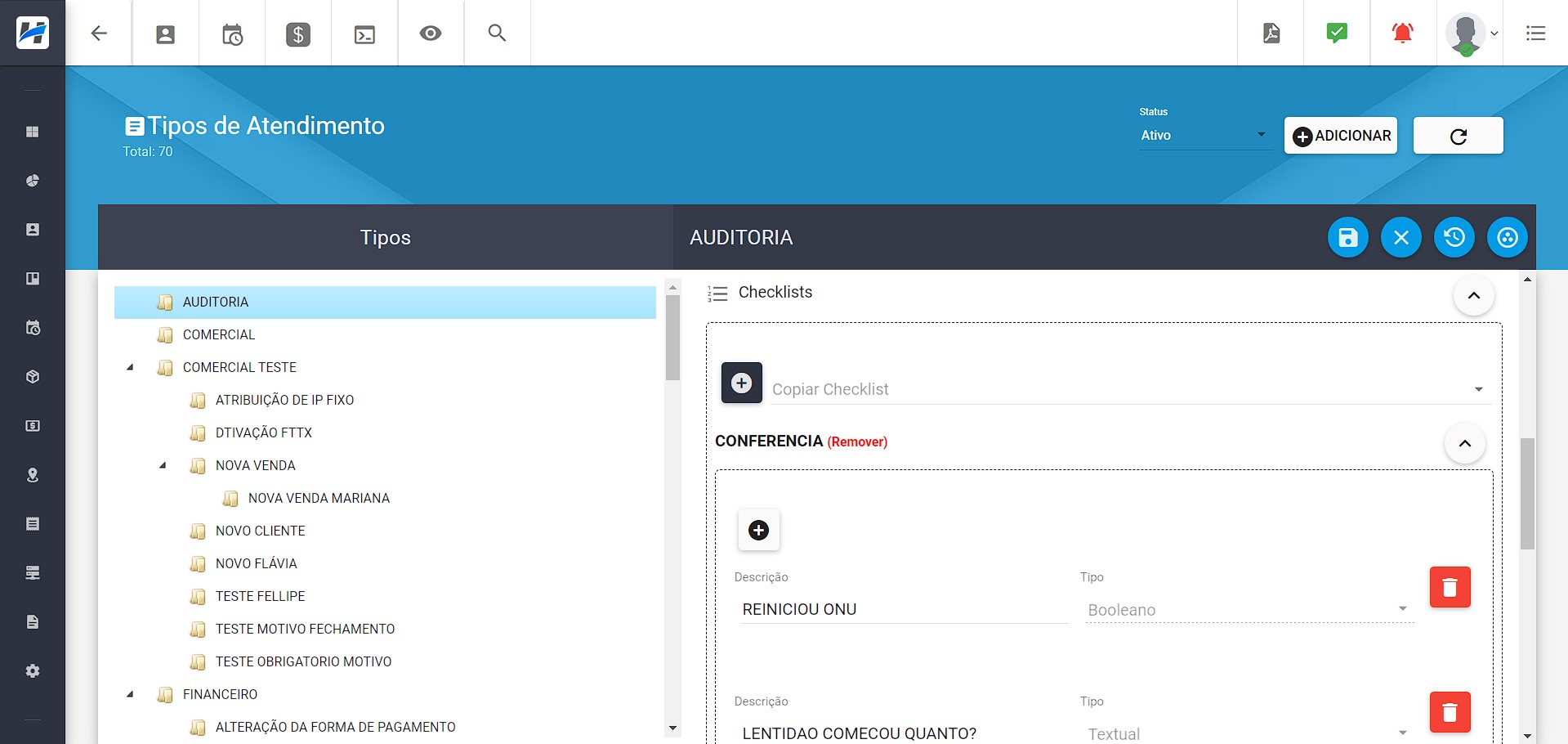 imagem_que_mostra_menu_configuracao_geral_tipo_de_atendimento_checklists
