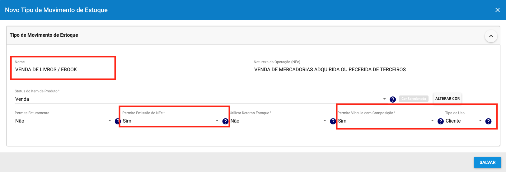 imagem_que_mostra_configuracao_Estoque_tipo_de_movimento_de_estoque_adicionar_tipo_de_movimento_de_estoque_preencher_informacoes