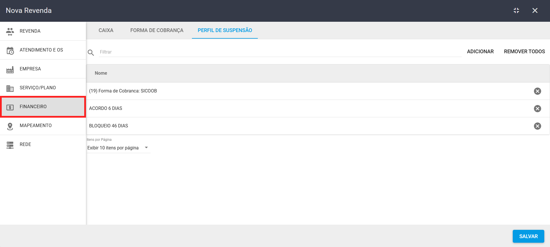 menu_lateral_configuracao_geral_revenda_adicionar_aba_financeiro_sub_aba_perfil_de_suspensao