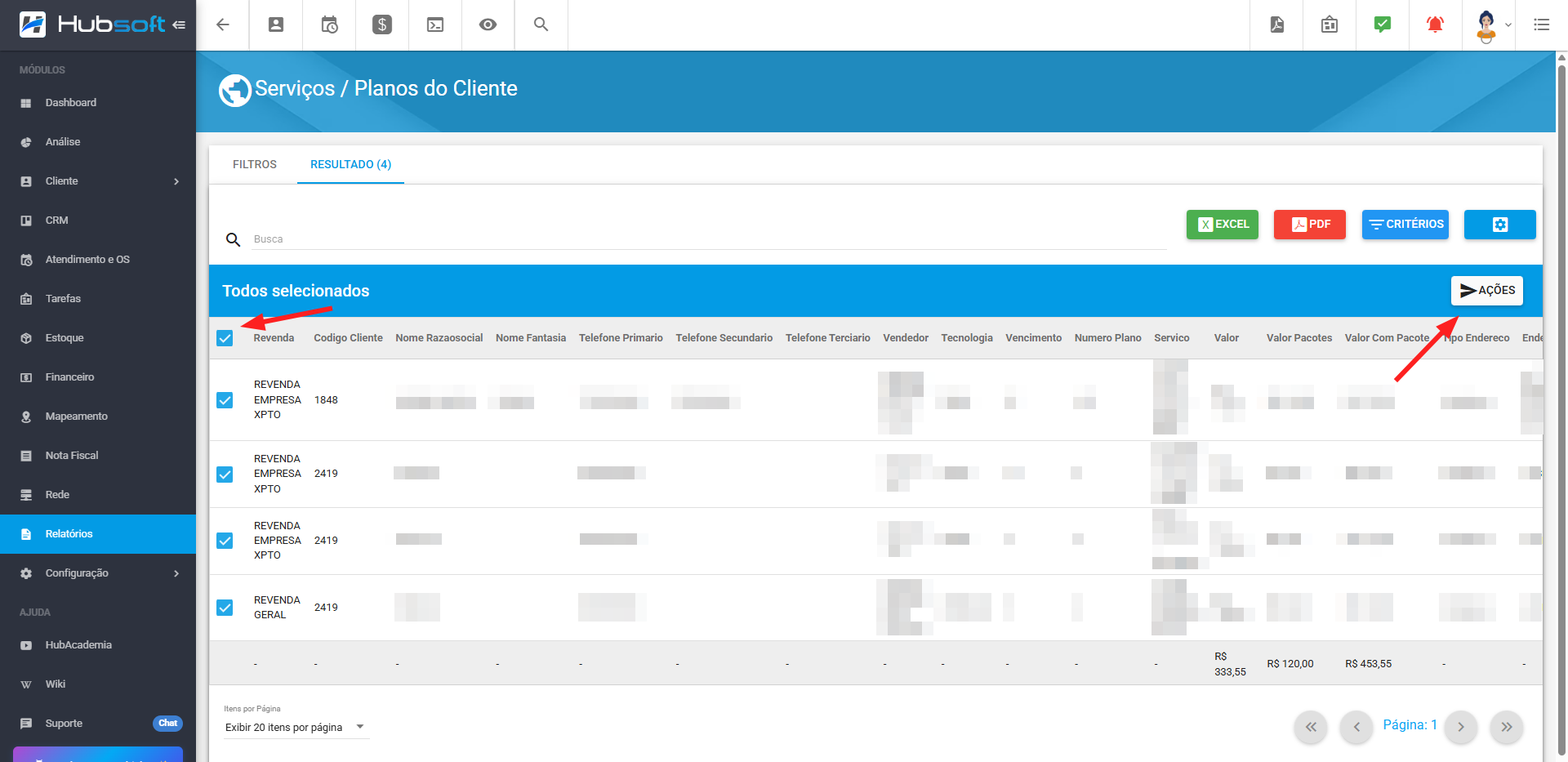 alteracao_massiva_revenda_relatorio_de_servicos_do_cliente_selecao_de_cliente_e_acoes